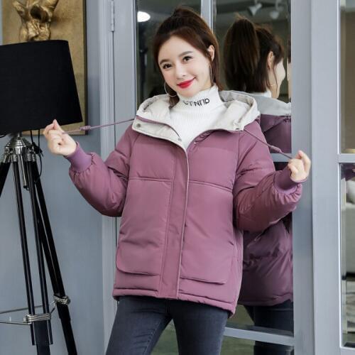 Fv9901 2019 new autumn winter women fashion casual warm jacket female coats woman parka korean womens jacket