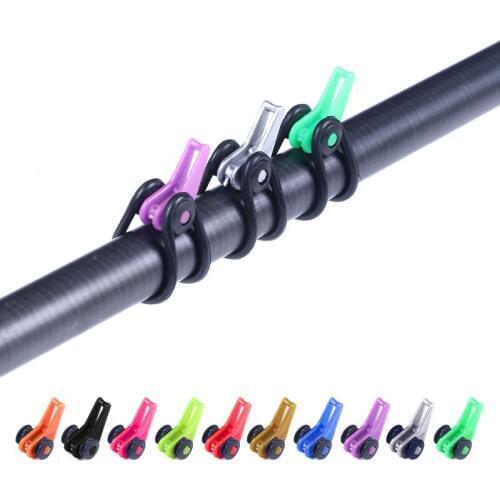 10Pcs/Bag Plastic Fishing Hook Keeper for Fishing Rod Pole Fishing Lures Bait Safety Holder Fishing Tackle