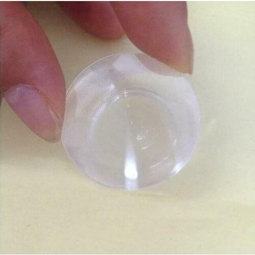 2PC 30mm Mini Round Plastic Optic PMMA Fresnel Condensing Lens Plane Magnifying Glass Plane Magnifier Solar Concentrator