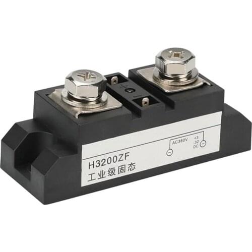 3-32VDC / 380VAC 200A 2 Plug Wire SSR Solid State Relay