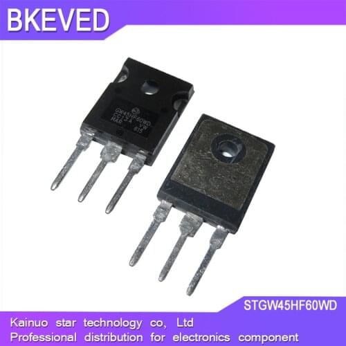 5PCS STGW45HF60WD TO-247 GW45HF60WD TO247 STGW45HF60 45HF60 600V 45A new original