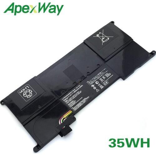 ApexWay C23-UX21 Battery for Asus ZenBook UX21E UX21A UX21L Series UX21E-DH52 UX21E-DH71 UX21E-KX128