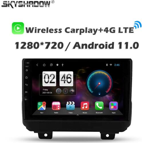 360 Panoramic camera CanBus 6GB+128GB Android 10.0 Car DVD Player GPS WIFI Bluetooth RDS Radio For Jeep Wrangler 4 JL 2018 2019