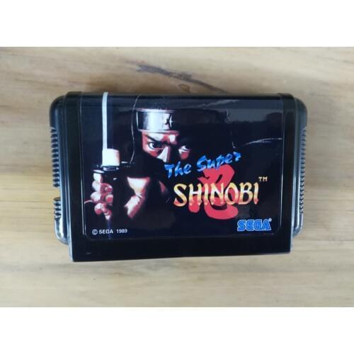 MD Game : THE SUPER SHINOBI ( Japan Version!! )