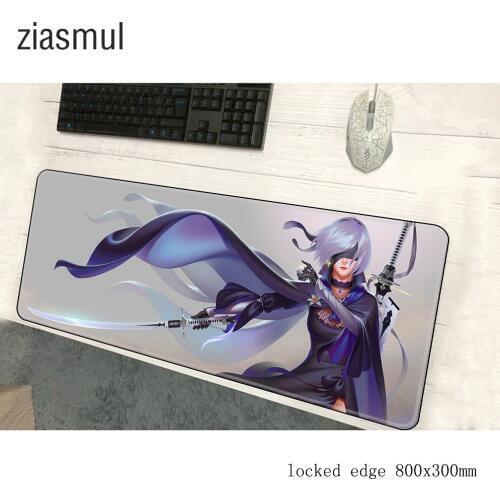 NieR Automata padmouse 800x300mm pad to mouse notbook computer mousepad hot sales gaming mouse pad gamer to laptop mouse mats