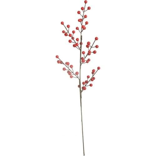 Artificial Flower Multi-use Bright-colored Polystyrene Styrofoam Home Fake Decorative Wedding Art Red Fruit Display Handcraft
