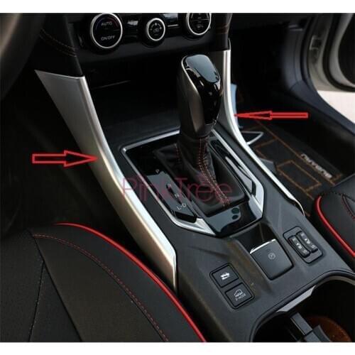 For Subaru Crosstrek 2017- 2019 Gear Shift Lift Cover Trim Inner Gear Box Control DecorationCar Styling Accessories