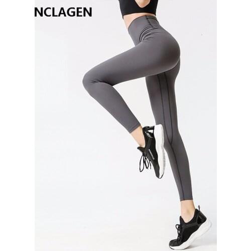 Leggings Sport Women Fitness Push Up gym Yoga Pants High Waist Elastic Squat Proof Energy Seamless Workout Sportswear NCLAGEN