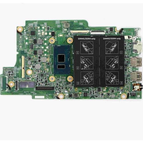 PJDNR / 0PJDNR / CN-0PJDNR 2-in-1 DDR4 Motherboard System Board w/ i7-6500U 2.5GHz CPU for Inspiron 13 5368 / 15 5568