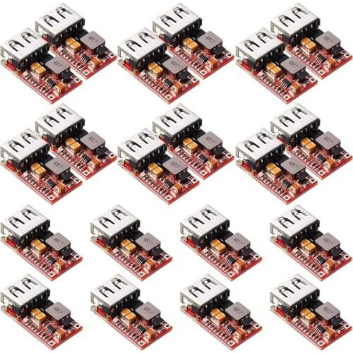 DC-DC Buck Voltage Regulator Module 6-24V 12V/24V to 5V 3A USB Charger Module Buck Converter Regulator Retail