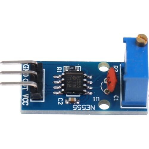 Frequency Adjustable Pulse Generator Module NE555 Chip