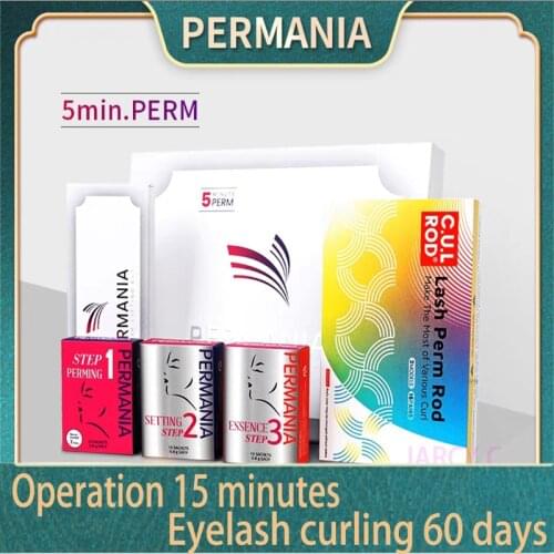 Lomansa Plus Permania Korea Lash Lifting Kit Step 1 2 3 Permania Lash Perm Eyelash Extension Set Long Lasting Growth Treatment