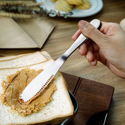 NICEYARD Stainless Steel Butter Knife Cutlery Dessert Tools Cheese Dessert Jam Spreaders Cream Knifes for Toast Breakfast Tool