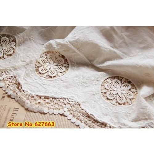 2015 New cotton cloth lace,sewing accessories,embroidered trim lace,flower design lace for diy