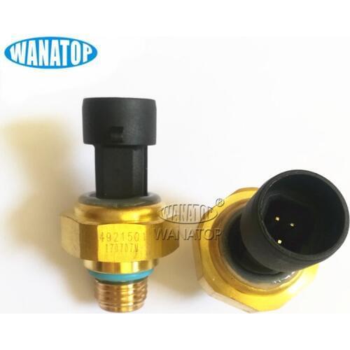 New Oil Fuel Pressure Sensor 4921501 Fuel Rail Pressure Regulator For CUMMINS