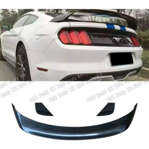 Suitable For 15-21 Ford Mustang Modified Gt350r Carbon Fiber Perforated Tail Spoiler Bracket