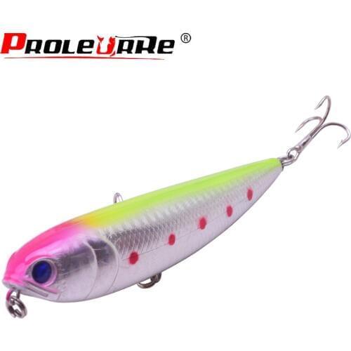 Pencil Fishing Lure 11.5cm 16g TopWater Wobbler Artificial ABS Hard Bait Crankbait Lures Pesca For Bass Lures Fishing tackle