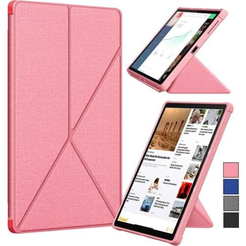 Cloth pattern Case For Lenovo Tab M10 HD (2nd Gen) TB-X306X X306F X306 10.1'' PU Leather soft TPU Transformer Flip Stand Cover