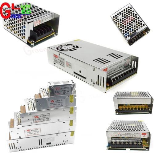 LED Transformer Power Supply Switch Adapter AC 110V-220V TO DC 12V 1A 1.5A 2A 3A 5A 8A 10A 12.5A 15A 20A 30A For Led Strip Light