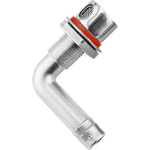 316 Stainless Steel Boat Marine Thru Hull Fuel Gas Tank Vent 90 Degree Elbow for 5/8 inch 16mm ID Hose