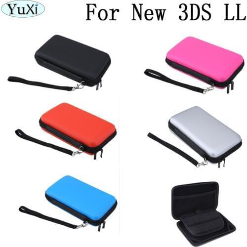 YuXi EVA Skin Protective Hard Case Carrying Bag Pouch with Strap for Nintendo Nintend NEW 3DS LL XL