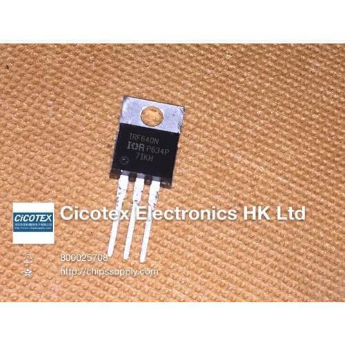 10pcs/lot IRF640NPBF TO220AB IRF640N PBF IRF 640 NPBF MOSFET N-CH 200V 18A TO-220AB IRF640N-PBF