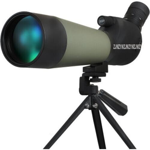 20-60X80 Spotting Scope With Tripod Mount 80mm Hunting Telescope 20-60X Zoom Waterproof Birdwatch Hunting Long Range Monocular