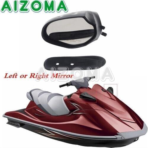 For Yamaha WaveRunner VX Cruiser Deluxe Sport Motorcycle Side Rearview Mirror Motorboat Left Right Back Side Mirror 2010-16