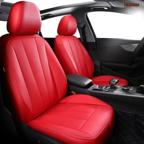 KAHOOL Custom Leather car seat cover set For Dongfeng AX5 AX4 E70 AX7 S30 H30 CM7 S500 360 370 330 580 IX5 P16 S16 car seats
