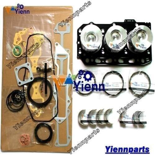 3D88 3D88 Overhaul Kit Piston Ring Full Gasket Bearing Set For Komatsu Excavator Diesel Engine Parts