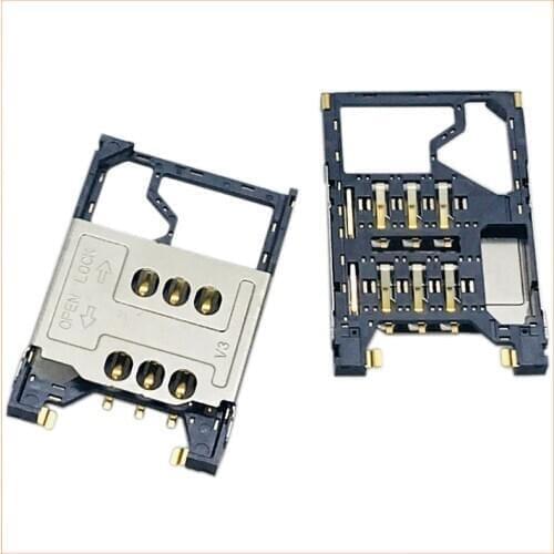 Nokia 3310 Micro SIM Card 8PIN Socket Slot Tray Holder Connector Adapter Repair Part Motherboard Smartphone PCB Board Flex Cable