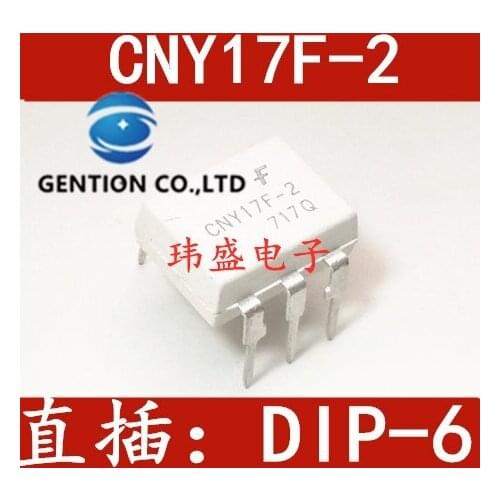 20PCS CNY17F-2 DIP-6 light coupling decoupling cny densities CNY17F-2M in stock 100% new and original