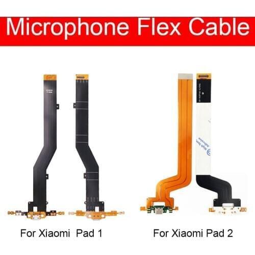 USB Charger Jack Port Board For Xiaomi Mi Pad MiPad Millet Flat 1 2 Charging USB Plug Dock Connector Board Flex Cable Parts