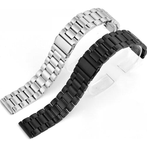 Stainless Steel Watch Band 18mm 20mm 22mm 24mm Strap Wristband Watch Strap Replacement Wrist Belt