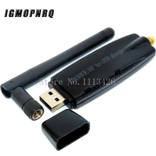 RF TO USB (CC2530 CC2591) RF switch USB transparent serial data transmission equipment
