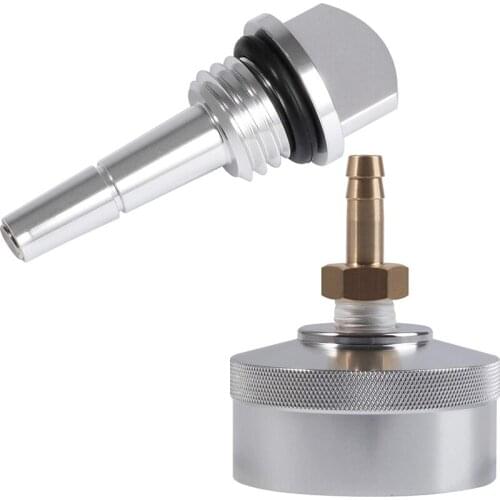 Generator Extended Run Fuel Cap & Magnetic Oil Dipstick Aluminum for Yamaha EF2000Is for EF1000Is for Coleman Pm2000I