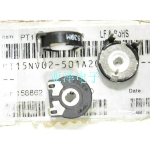 [YK] 100% imported Original potentiometer PT15-500 PT15 500R horizontal elliptic hole switch