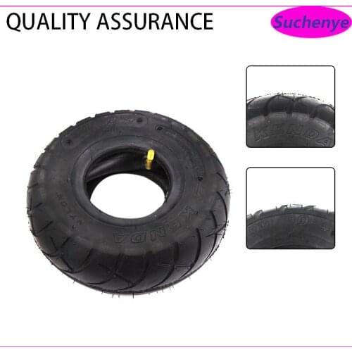 10 inch 90/90-4 Outer Tire and Inner Tube On-road Tyre for Many Scooter Gas/Electric Scooter Tire