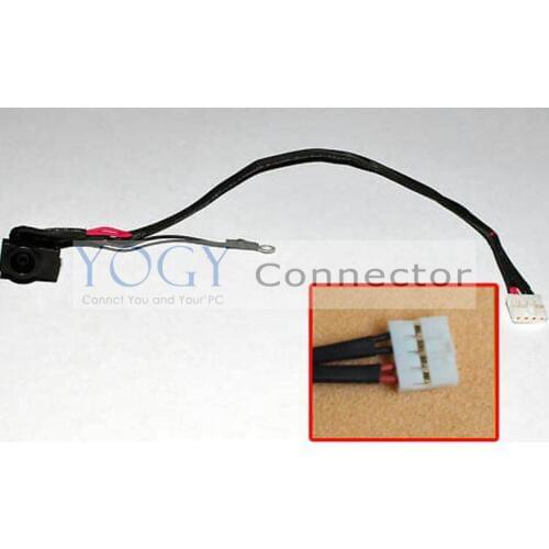 10x New Power DC Jack with Cable Connector Socket fit for Samsung R518 R519 X420