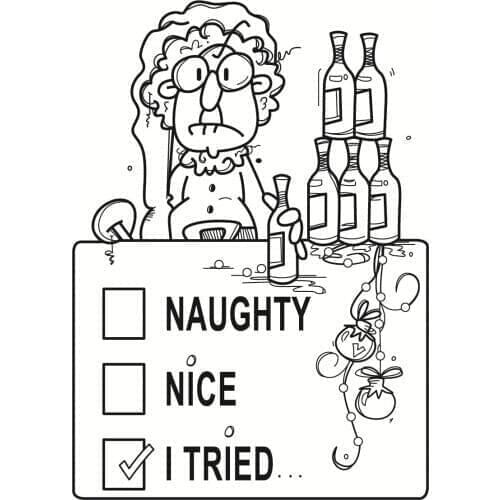 10x8 Grandpa is drinking Transparent Clear Stamps Silicone Seals for DIY scrapbooking photo album Card Making