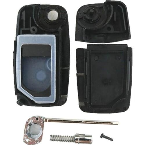 3 Buttons Auto Car Remote Flip Folding Key Fob Shell Cover for Chery A5 E5 A3