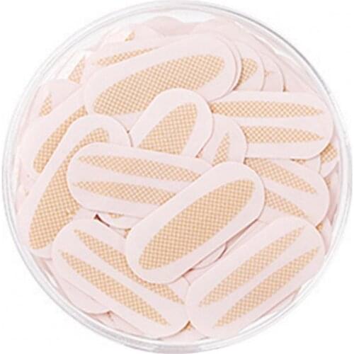 300Pcs/Box Big Eyes Make Up Eyelid Sticker Lace Double Eyelid Tape Self Adhesive Stickers Mesh Ultra Invisible for Eyes Makeup