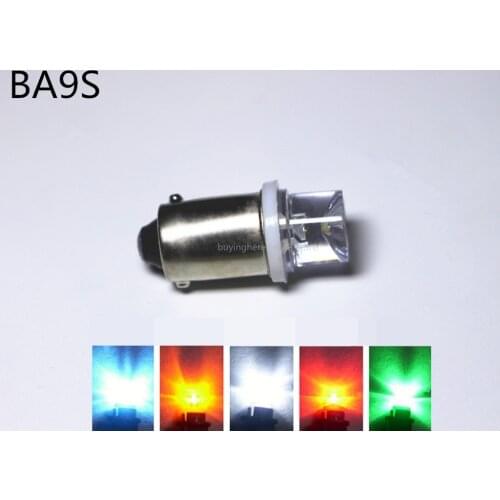 5pcs led Astigmatism ba9s 4.5v red led green Indicator light ba9s 6.3v BA9S red DC12V ba9s yellow DC24V BLUE 30V meter bulb 24v