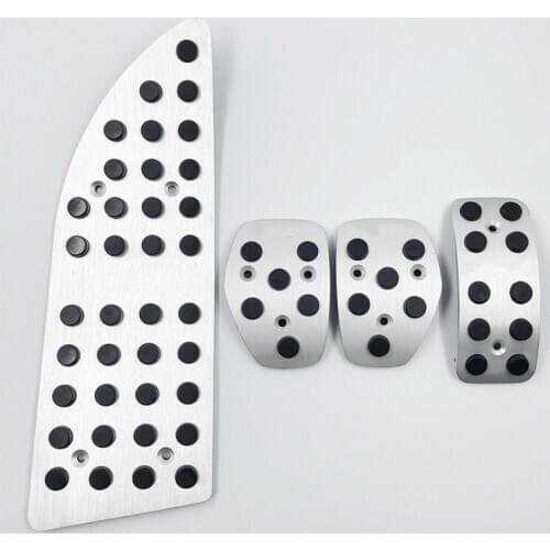 Car Accessories For Peugeot 307 308 407 408 AT /MT Brake Accelerator Footrest Foot Rest Pedal Pedale Sticker