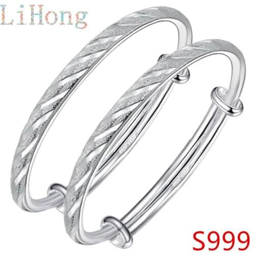 High Jewelry 100% Sterling Silver S999 Bracelet Baby Girl Boy Gift Childrens Jewelry Gift Bracelet