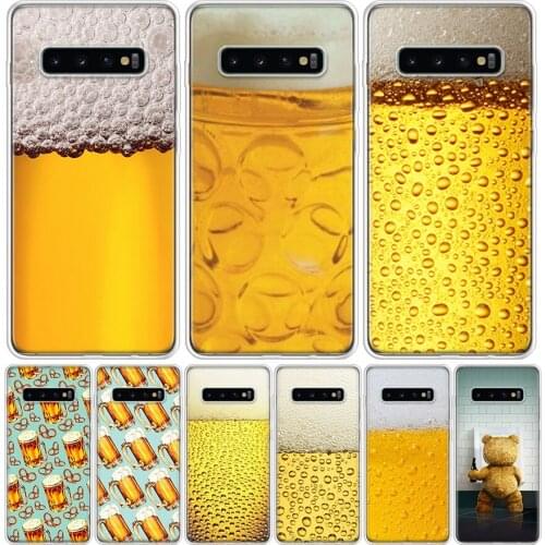 Hot Beer Fashion Phone Case For Samsung Galaxy A50 A70 A30S A51 A71 A10 A20E A40 A90 A20S M30S A6 A7 A8 A9 Plus Coque