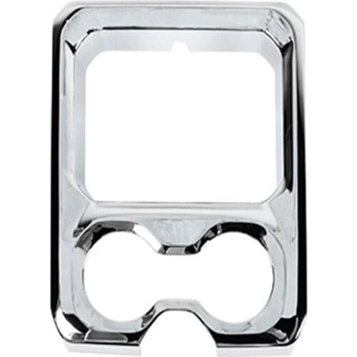 For Dodge Ram 1500 2018 2019 2020 2021 Interior Accessories Central Water Cup Holder Panel Cover Trim Frame