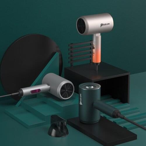 Motor hammer household hair dryer high power Mini Hotel Dormitory Student air duct hair brush dryer