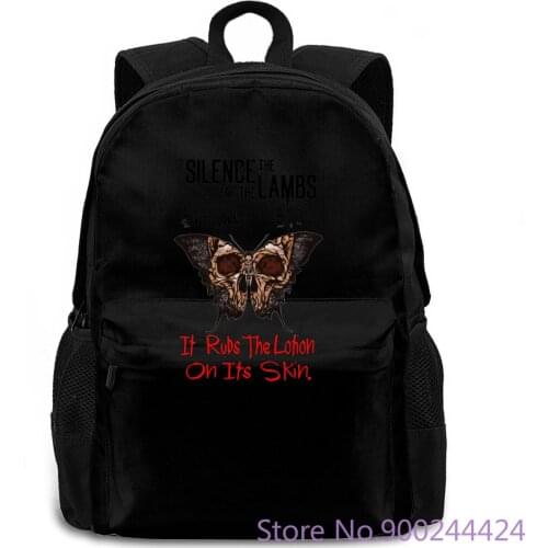 Halloween Horror Occult Gothic Steampunk Pennywise Silence of the Lambs women men backpack laptop travel school adult
