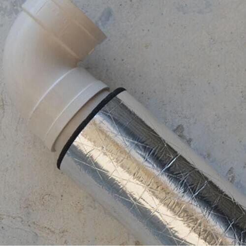 Duct Insulation Cotton suitable for 50/75/110 pipe Duct Insulation Cotton Adhesive Pipe Wrap for Home Kitchen Pipe Protection